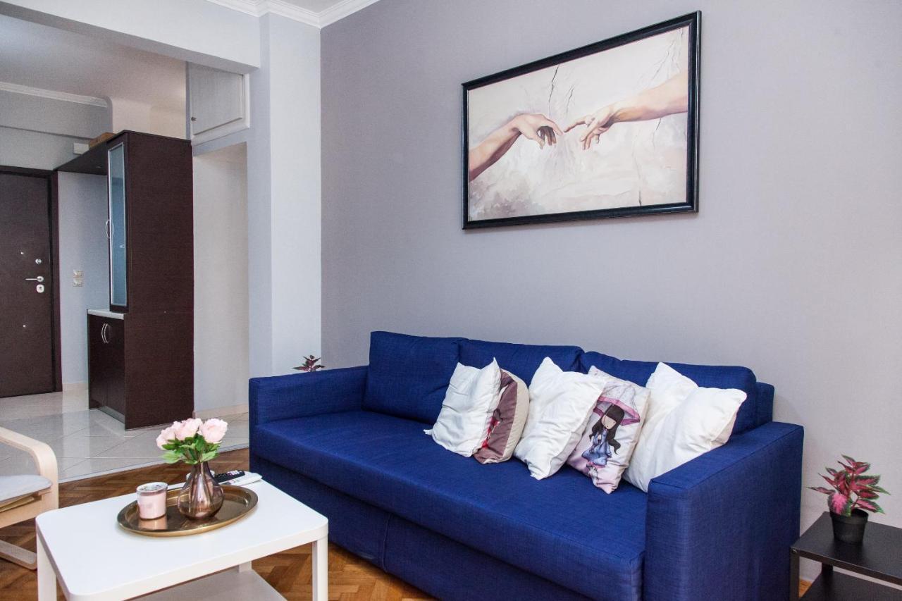Beautiful New Decorated Apt In Athens Apartment Exterior foto